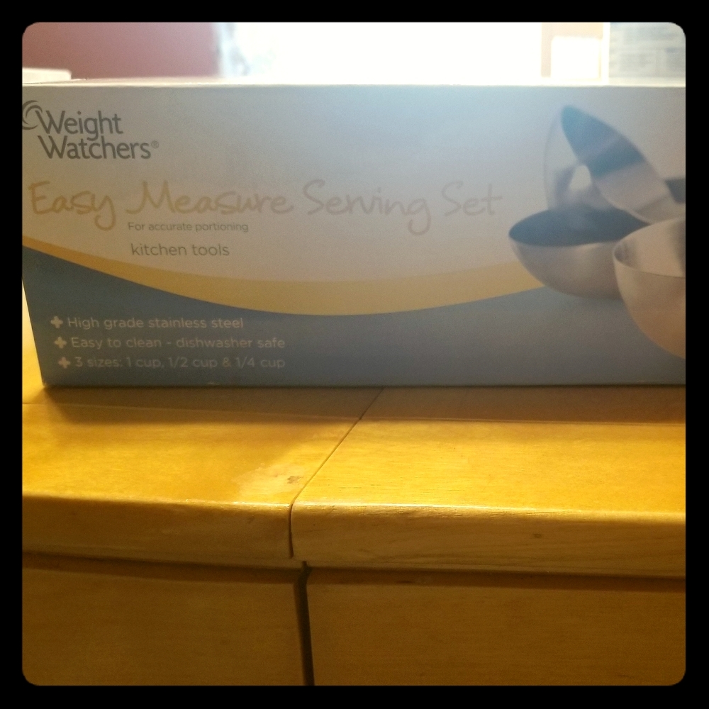 Weight Watchers easy measuring serving cups